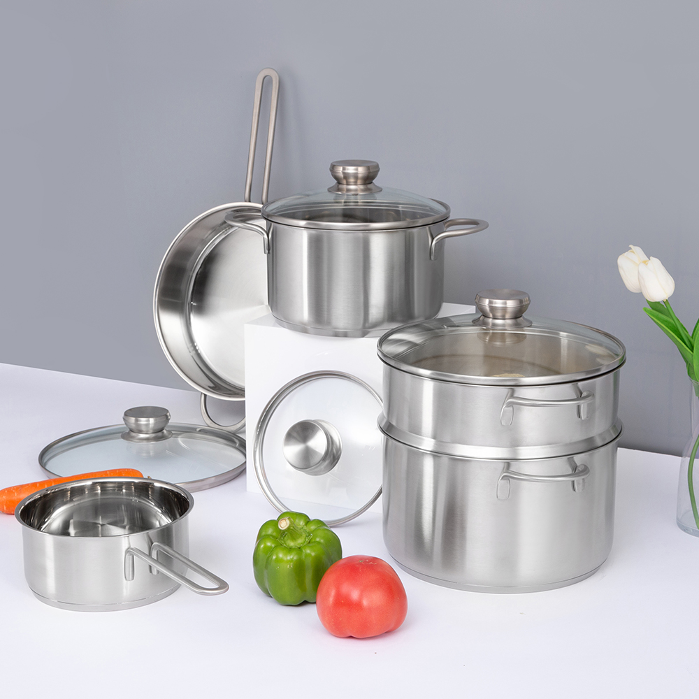 Stainless steel cookware set JY-NY-set