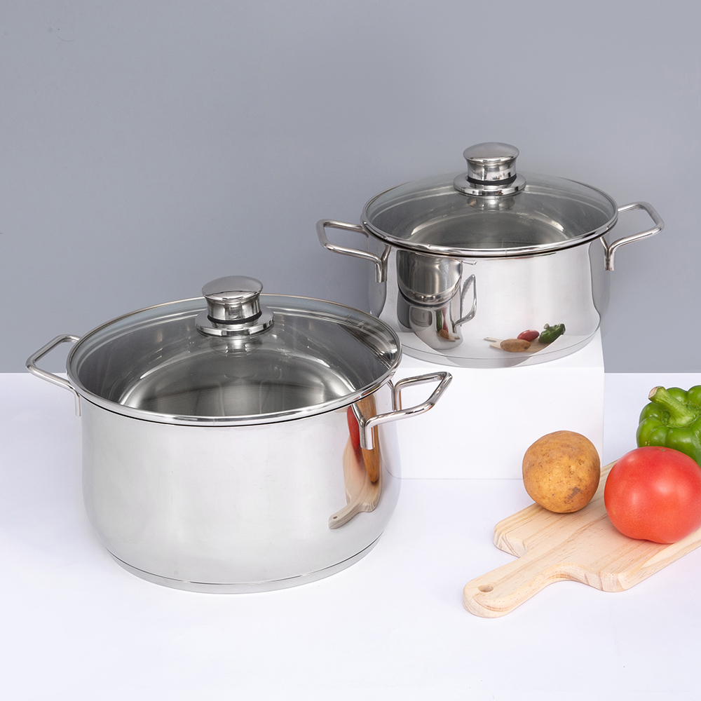 Stainless steel cookware set JY-ZX-set