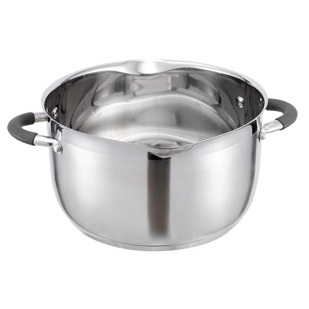 20*11.5CM Double side handle stockpot with glass lid  JY-20115DZ