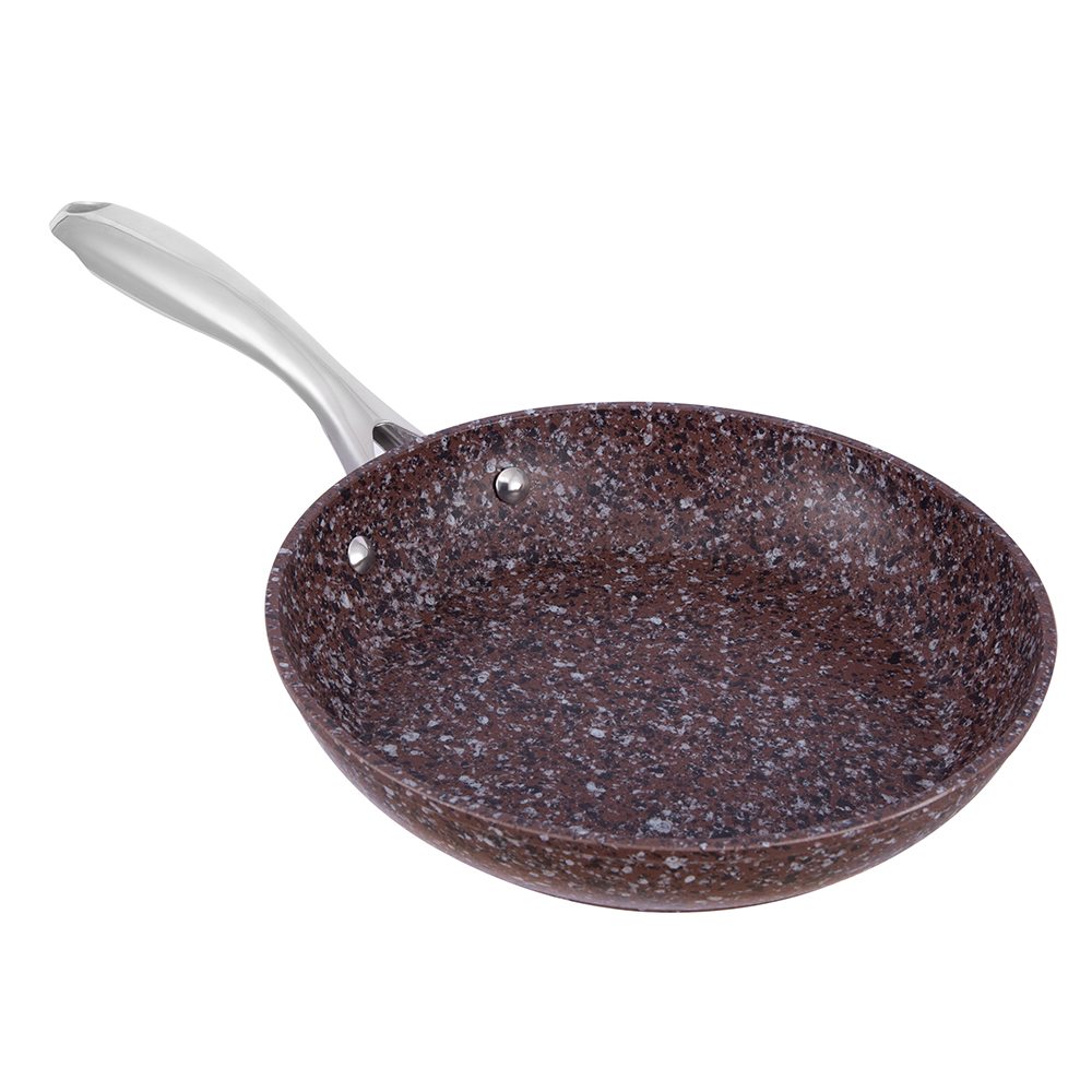 22*4.5cm granite coated non-stick aluminum frying pan without lid JY-HGYG-1-2245