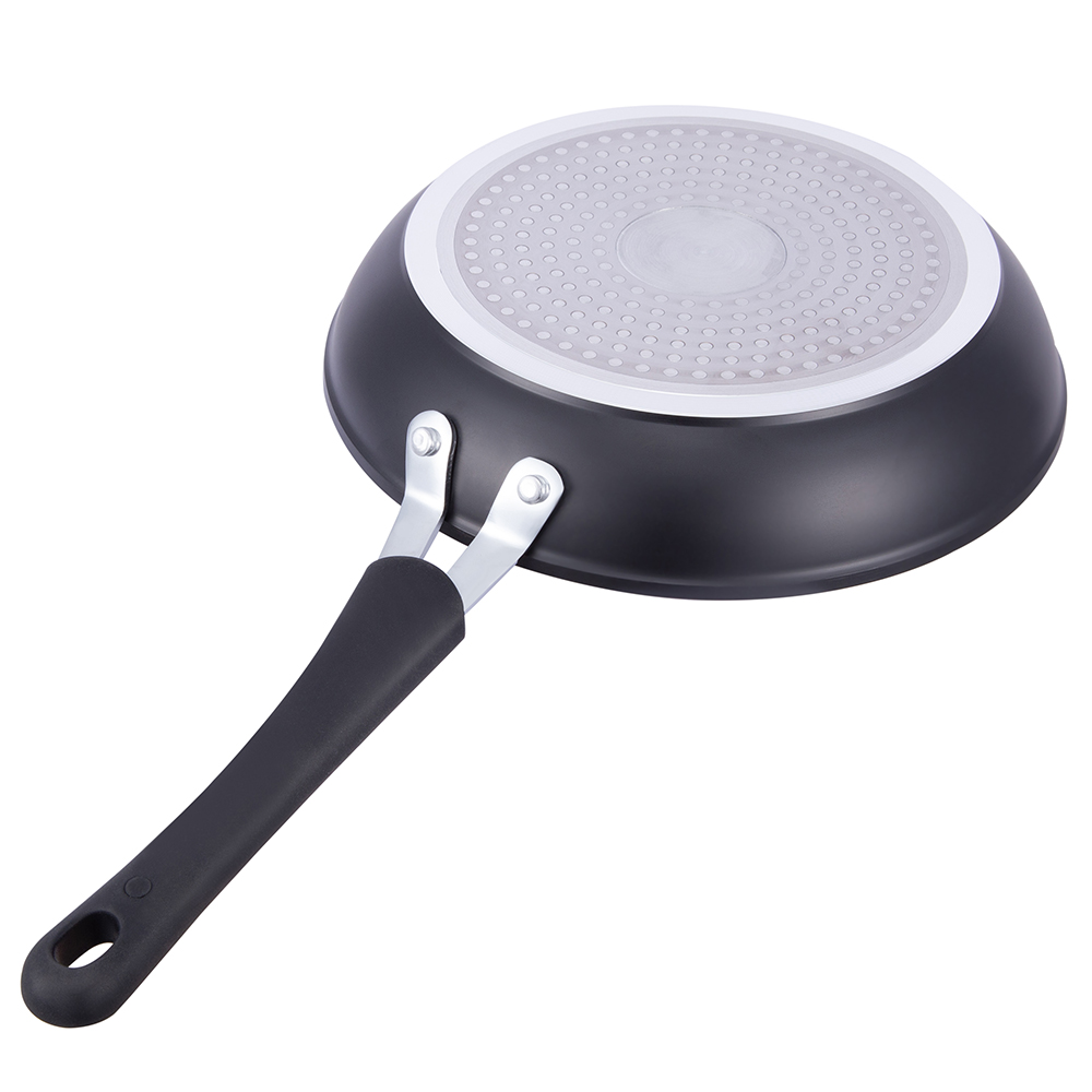 26*5.0cm black non-stick aluminum frying pan without lid JY-GWQ-2650