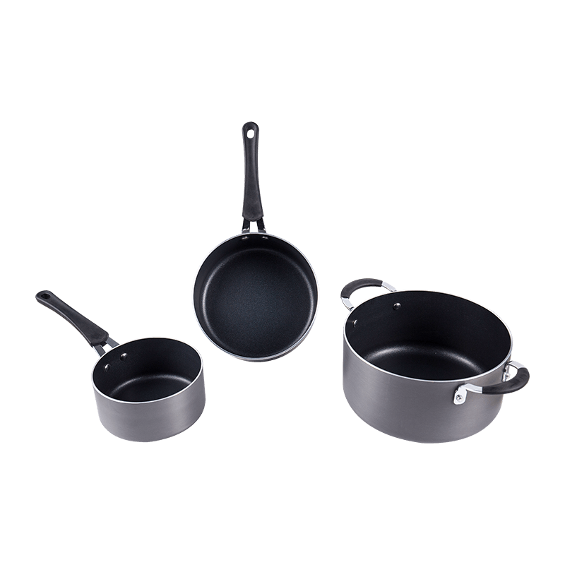 Hard anodized cookware 